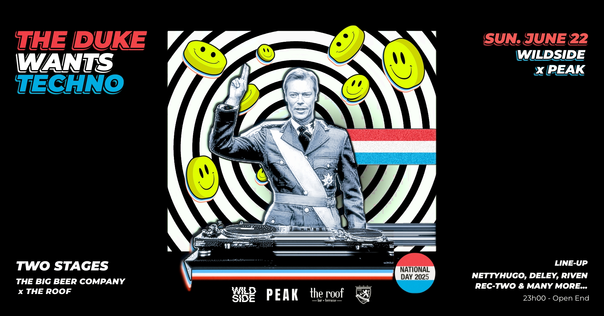 The Duke wants techno - Wildside x PEAK