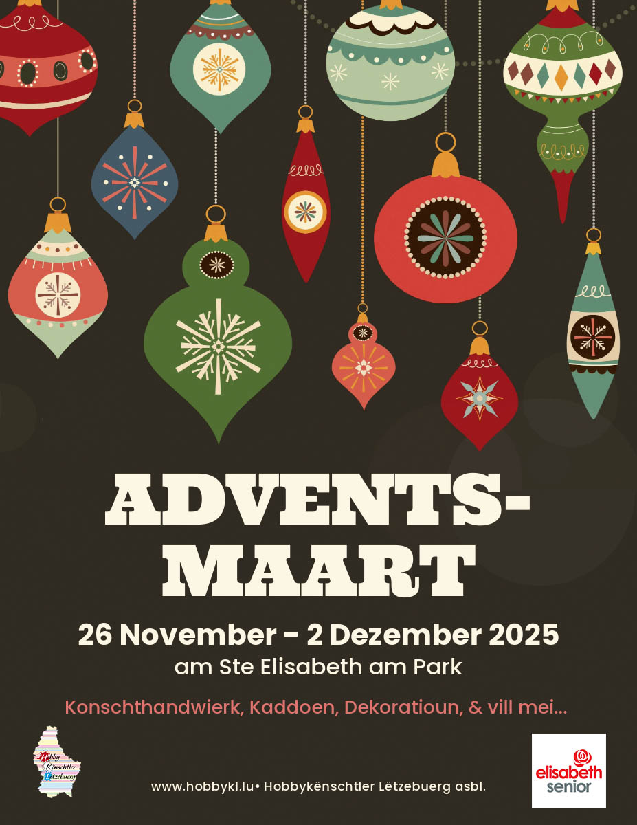 Marché de l'avent à Ste Elisabeth au Parc Luxembourg