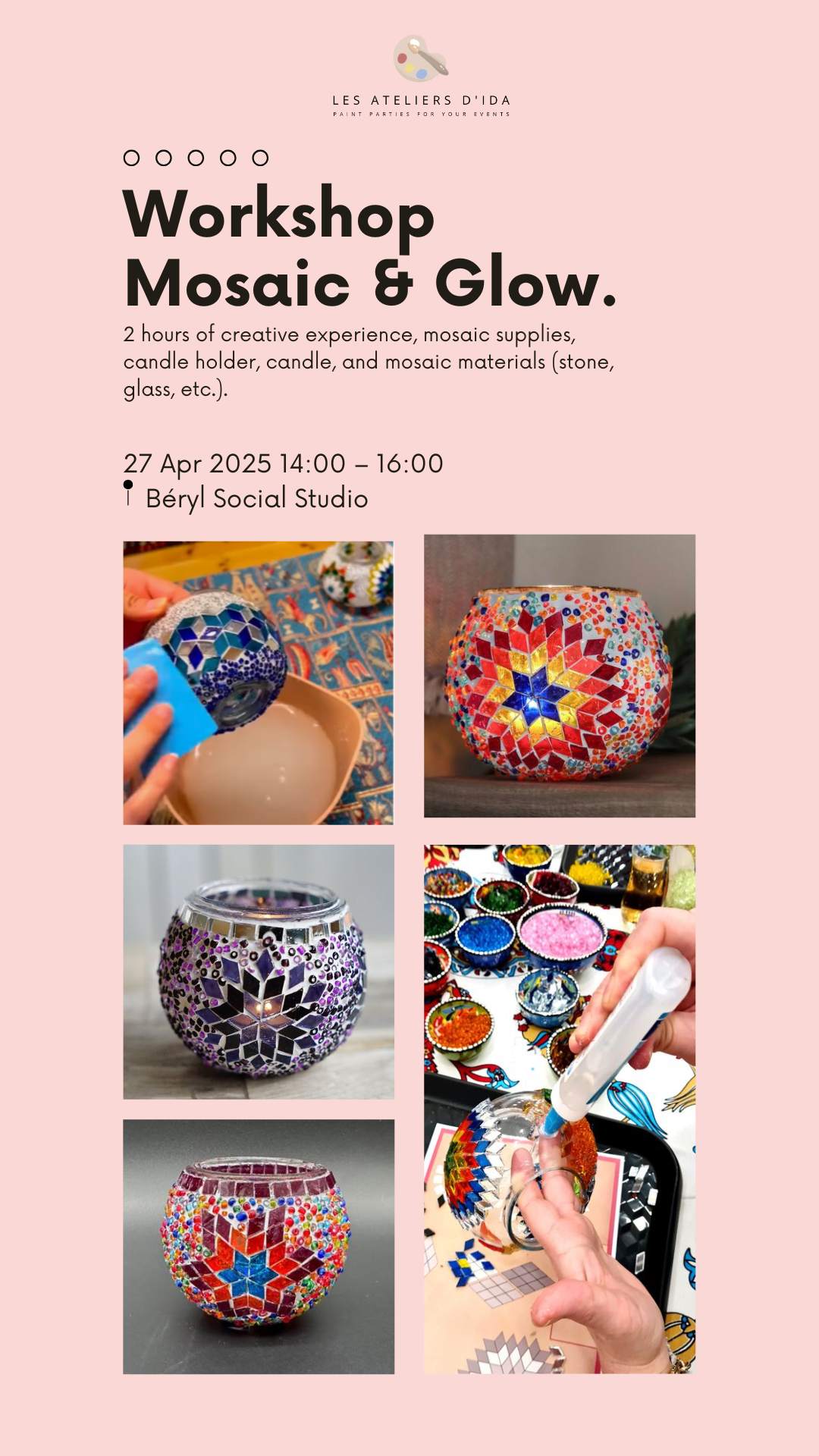 Workshop  Mosaic & Glow.