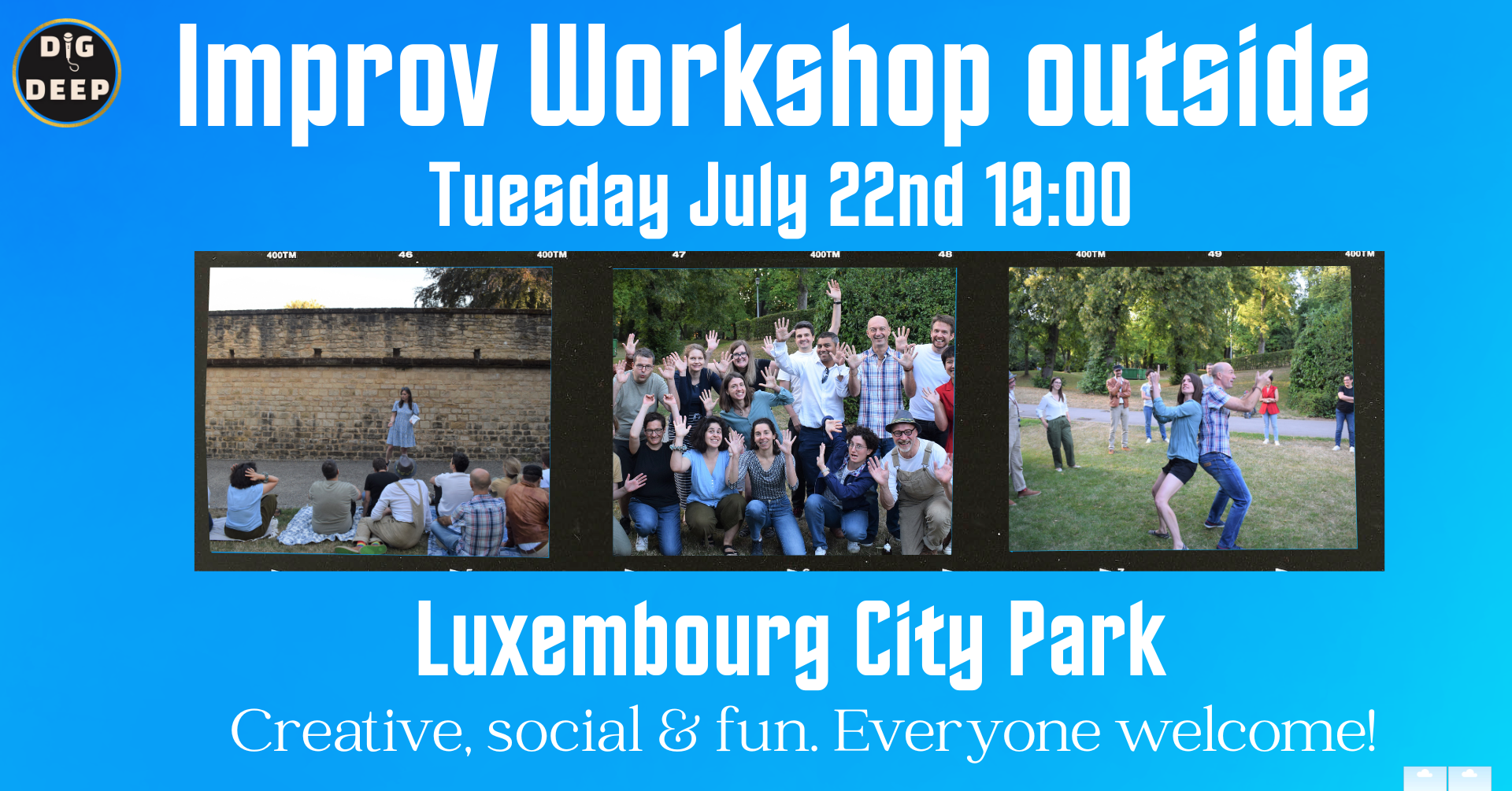 Improv Workshop in the park
