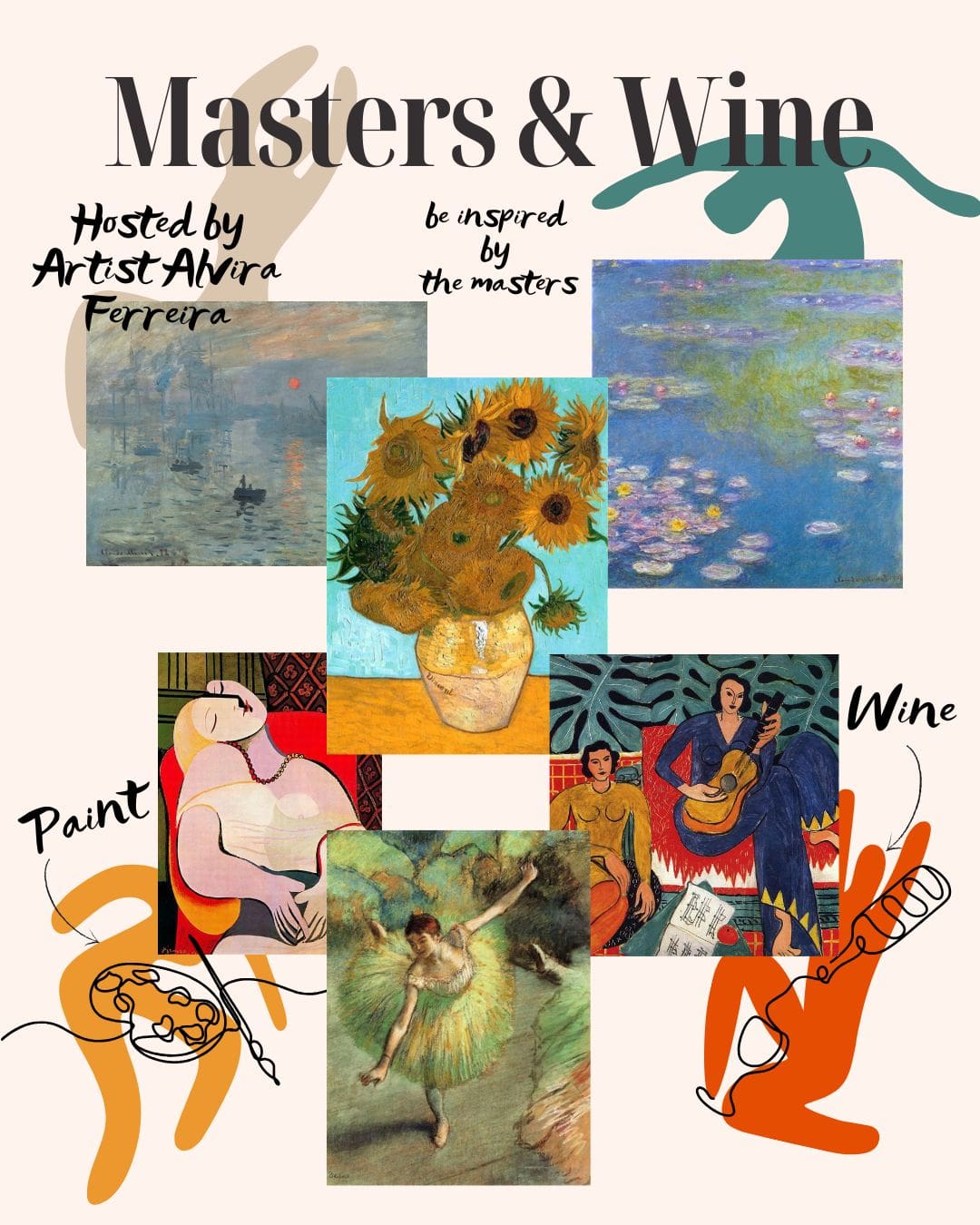 The Masters & Wine: Choose Your Artist