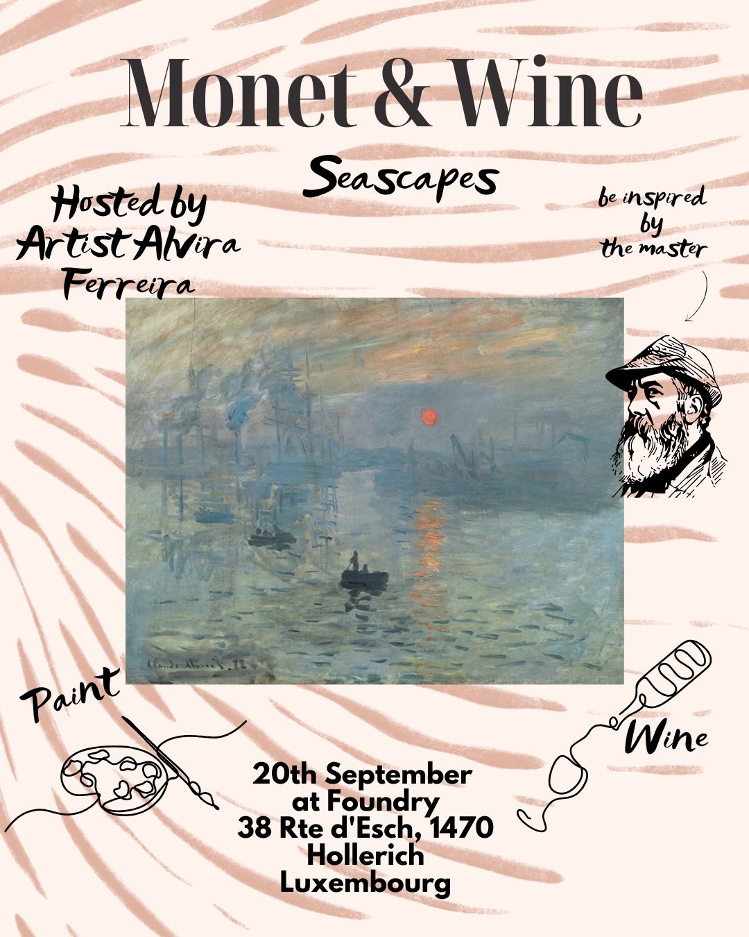 Monet & Wine – By the Sea