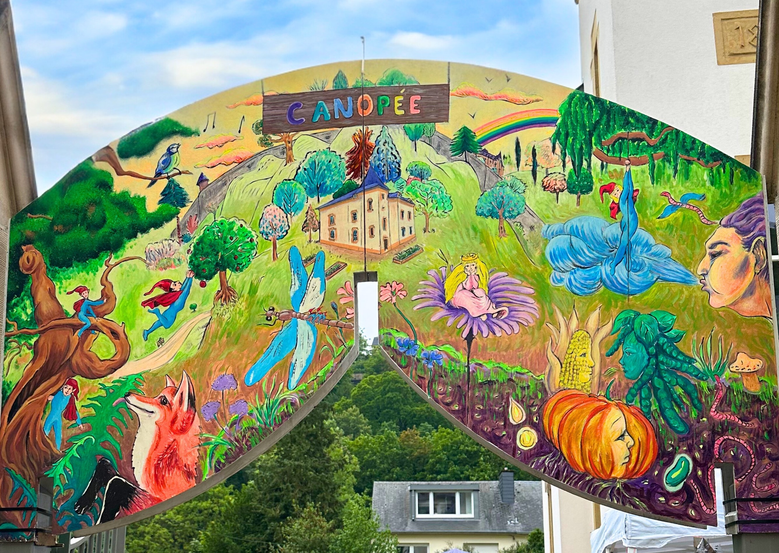 Rendez-vous at the Canopée Garden