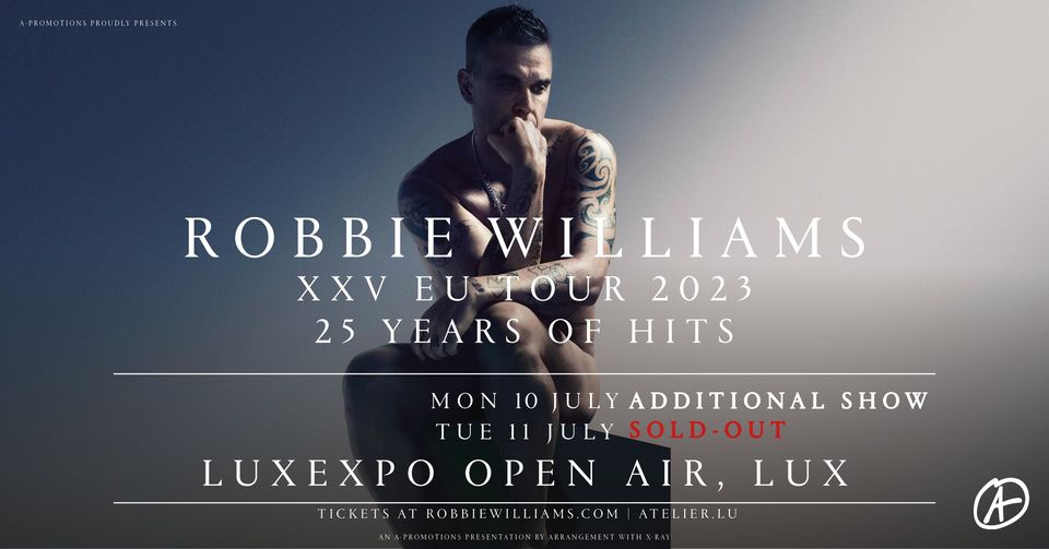 Robbie Williams  additional show
