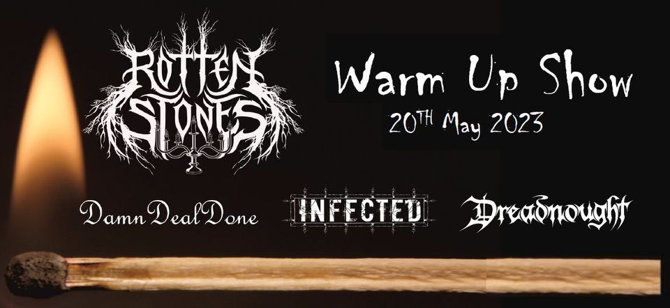 Rotten Stones Warm-up show
