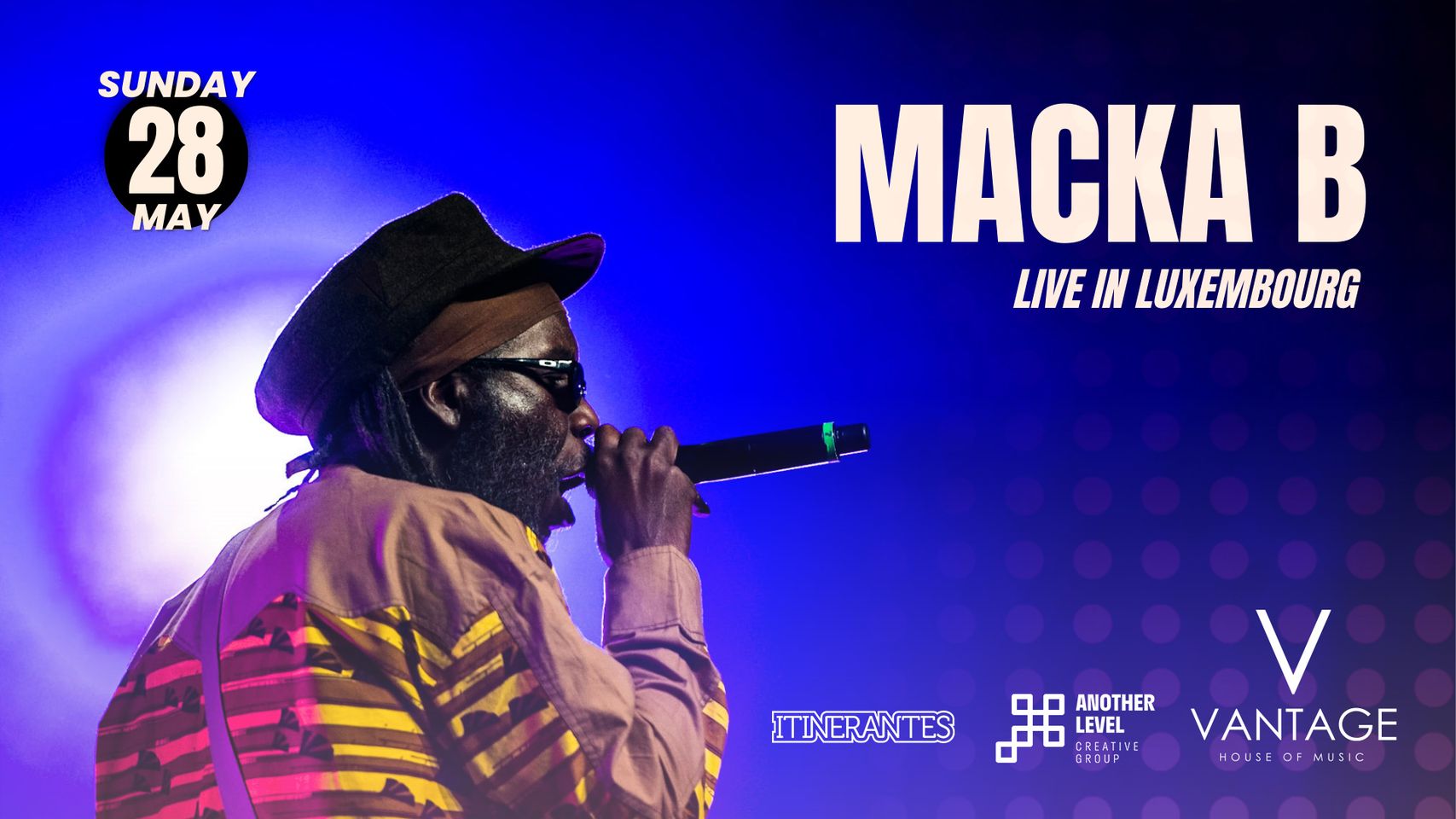 Macka B Live concert in luxembourg