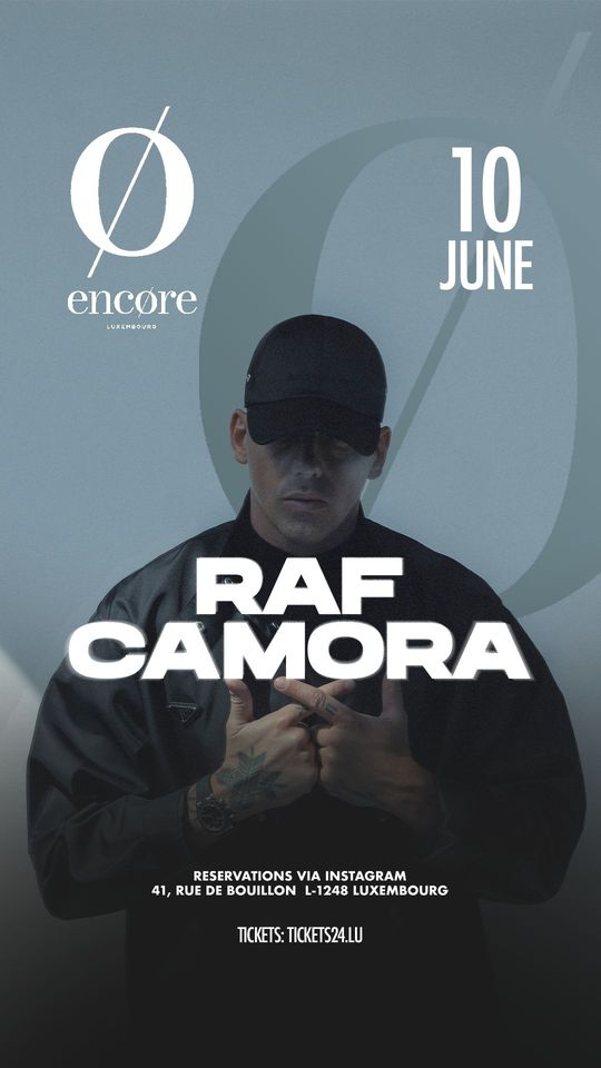 Raf Camora - Exclusive Live Show