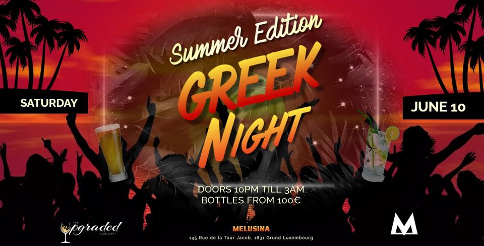 The Greek Night - Summer Edition