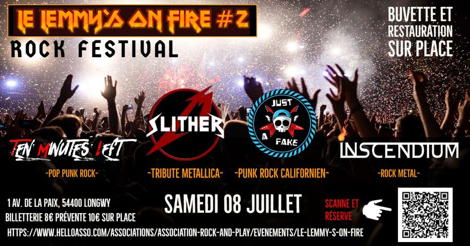 Festival Rock le Lemmy's on fire 