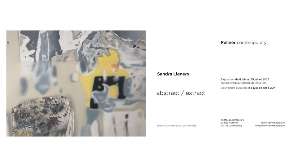 Vernissage: Sandra Lieners - abstract / extract