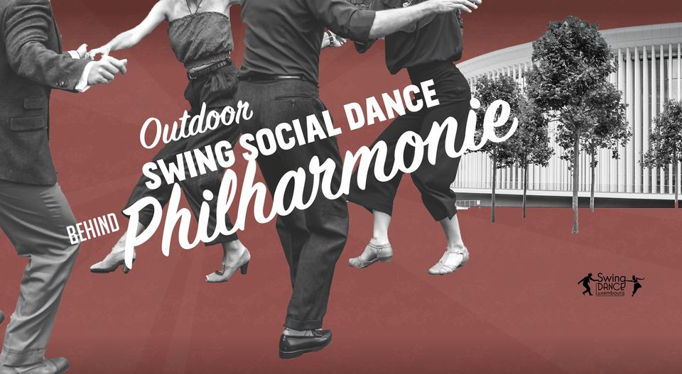 Danse sociale en plein air derrière la philharmonie