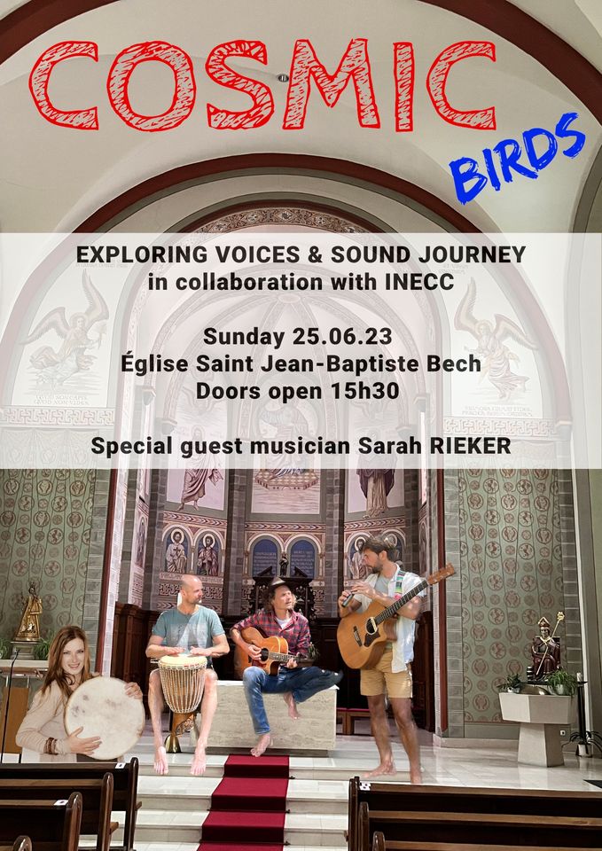 Cosmic Birds with Special Guest Sarah Rieker Exploring Voices