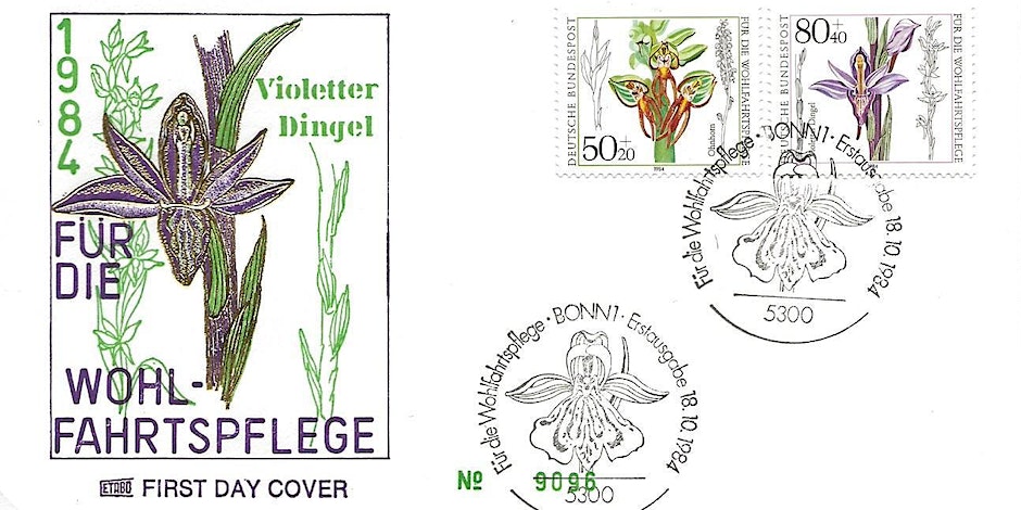 Presentation: "Our native orchids on stamps from all over Europe"
