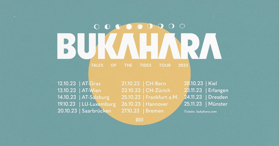 Bukahara - Tales of the tides tour 2023