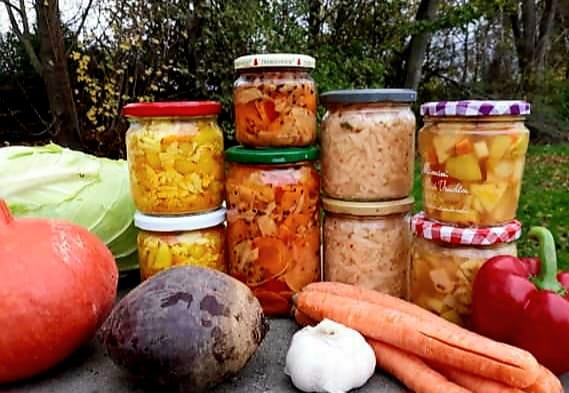 Lacto-fermentation de fruits, légumes, céréales et légumineuses
