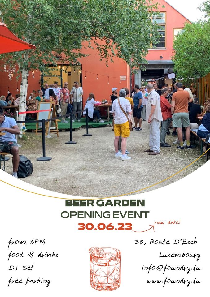Foundry Beer Garden Opening