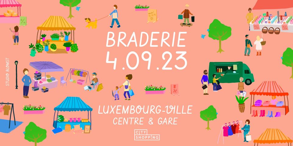 Braderie Luxembourg-ville