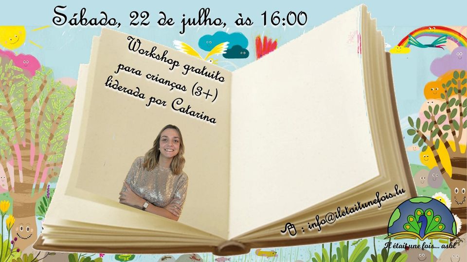 Free interactive reading workshop for children led by Catarina (3+)
