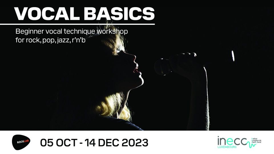 Atelier de technique vocale pour débutants pour le rock, la pop, le jazz, le r'n'b