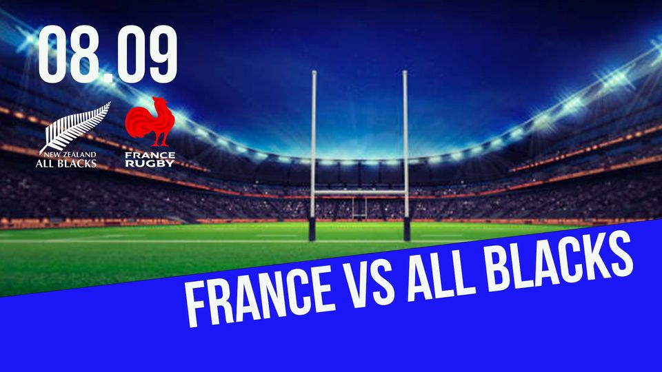France vs All Blacks sur écran géant