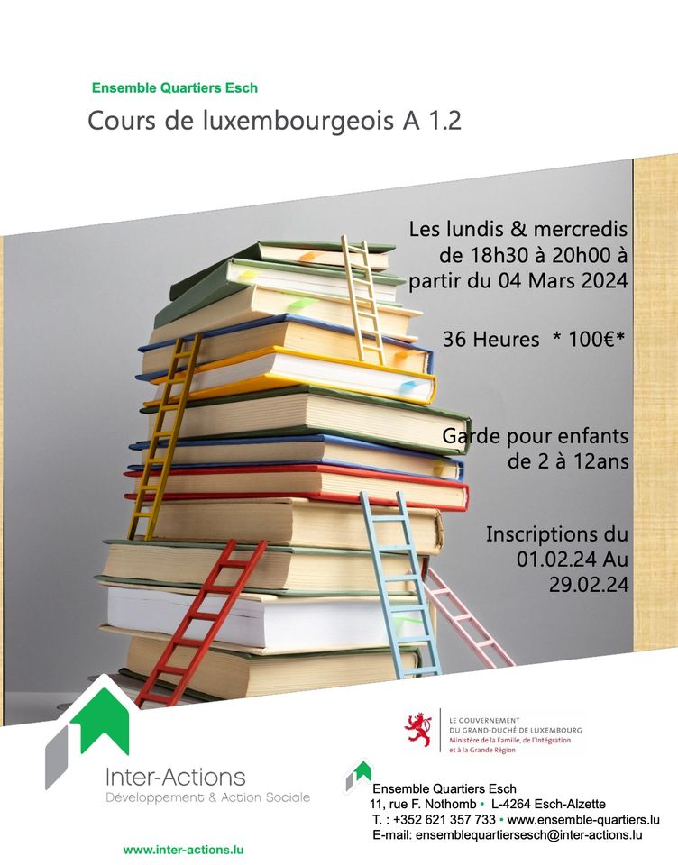Cours de Luxembourgeois A1.2