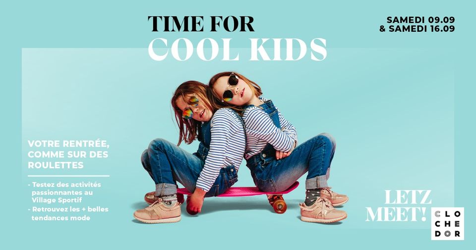 Time for cool kids