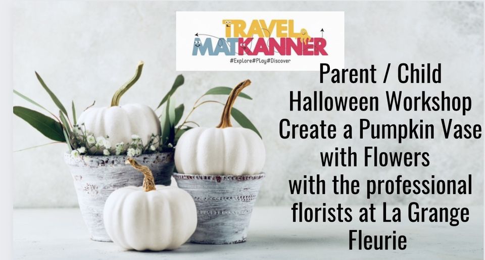 Parent / Child Halloween Floral Pumpkin Workshop