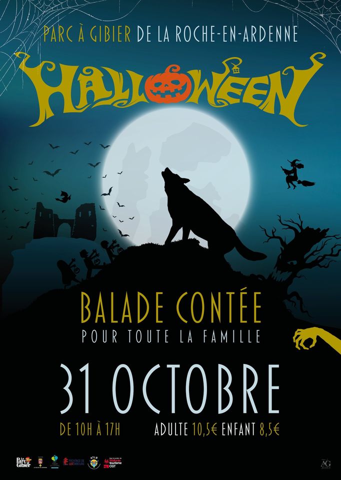 Balade contée Halloween au Parc à Gibier