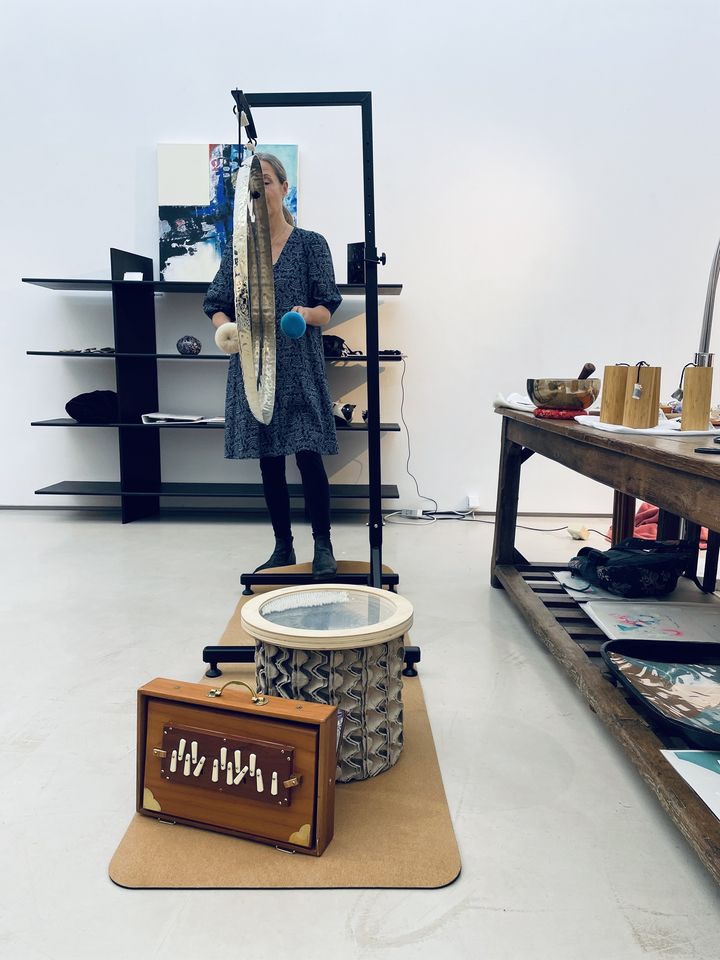 Gong Bath and Guided Meditation in an Art Gallery