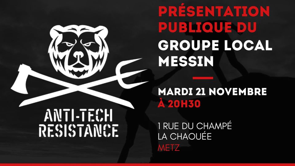 Présentation ATR à Metz - Résister à l'industrie et à la technologie, pourquoi et comment ?