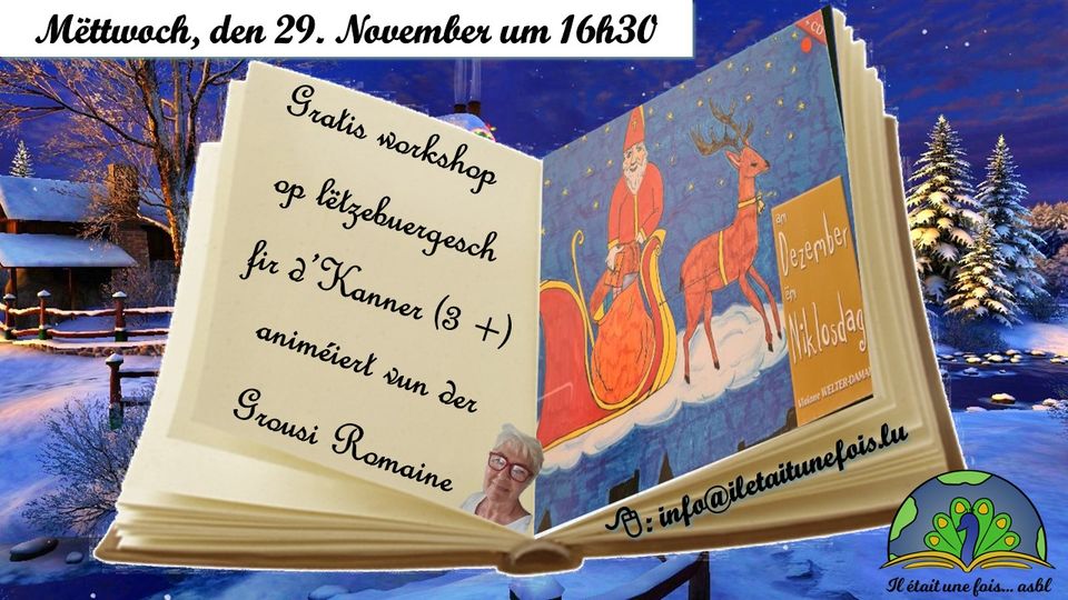 Free reading for children in Luxembourgish