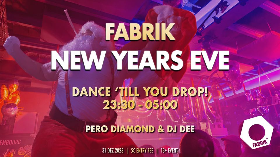 Fabrik new years eve party