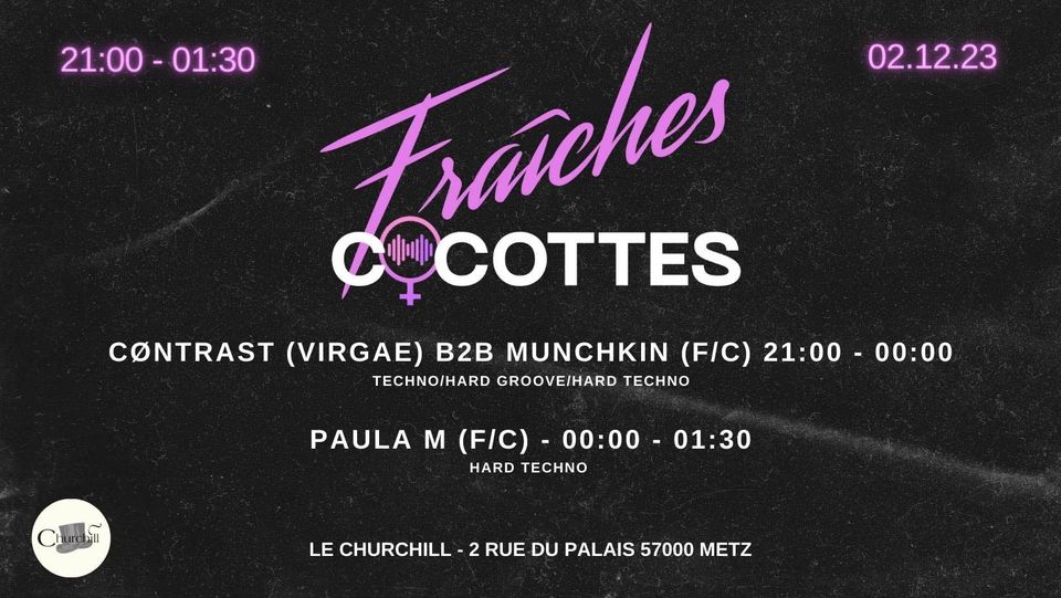 Fraîches Cocottes/ Churchill