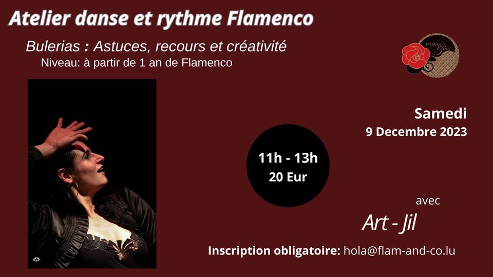 Atelier danse et rythme Flamenco - Buleria