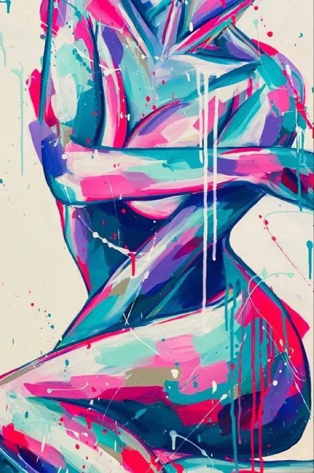 Promo Art & Cake Colourful nude