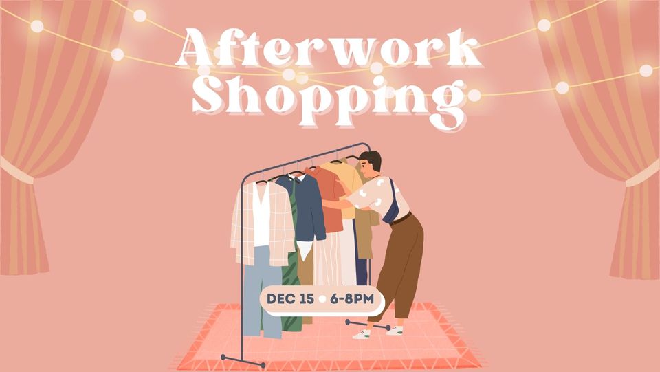 Afterwork shopping with preloved
