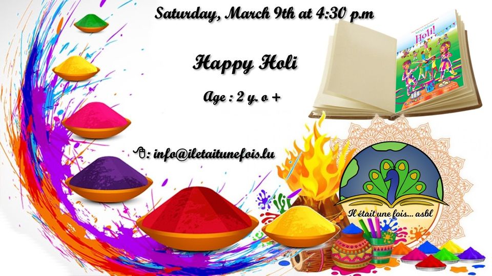 Bilingual workshop for children: Let's celebrate Hindu colors