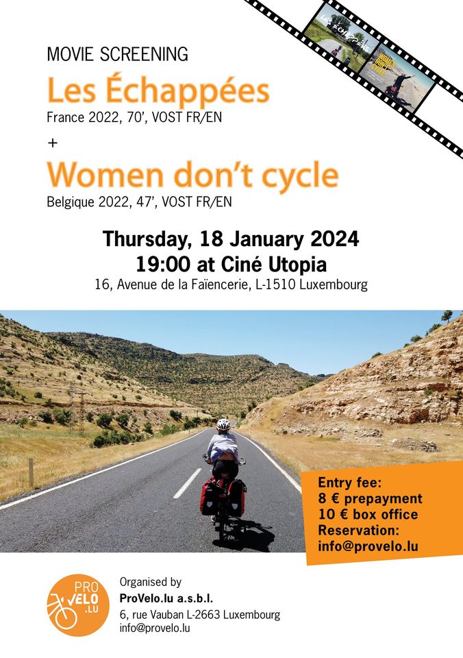 Film Screening - Les Échappées + Women Don't Cycle