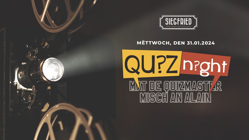 Quiznight with Misch and Alain
