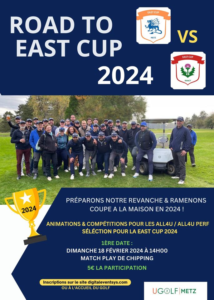 Road to east cup - golf