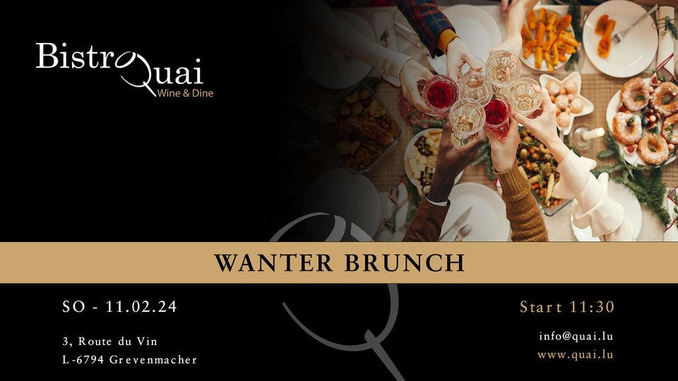 Winter brunch at the quay