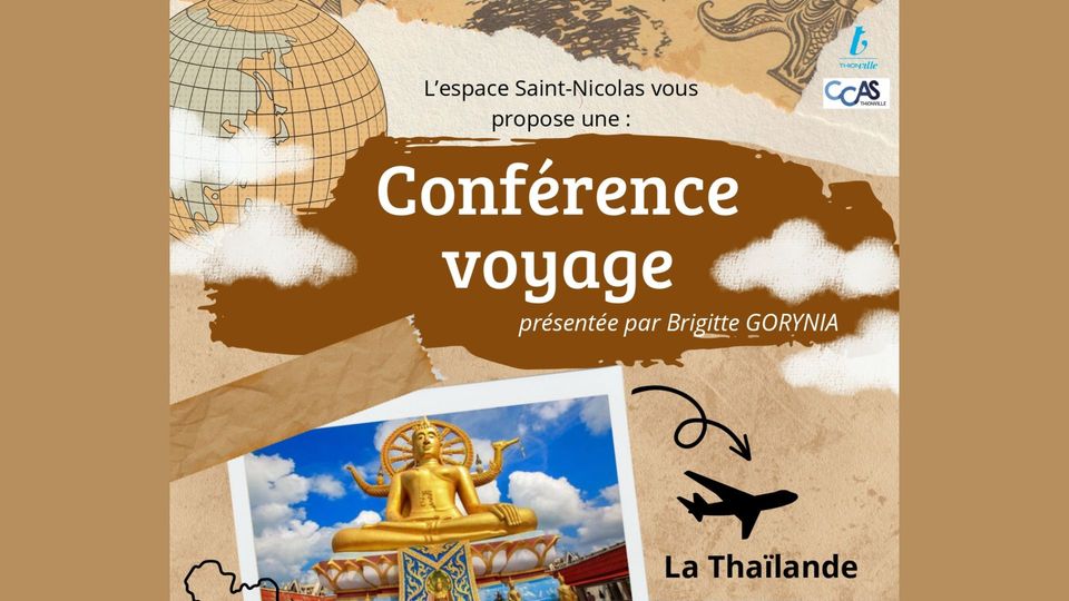 Conférence voyage : la Thaïlande