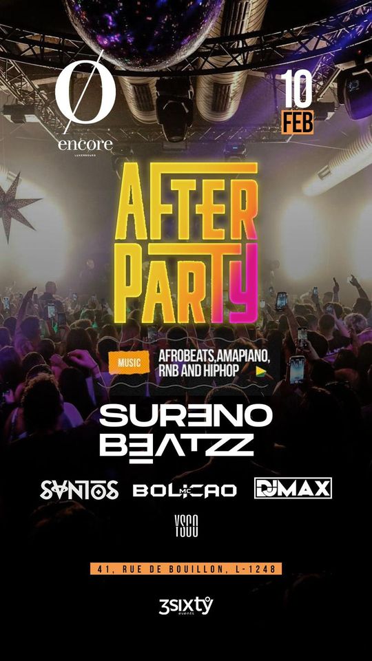 After Party - Afrobeats, Amapiano & Rnb