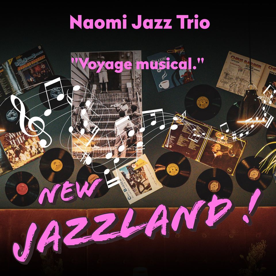New stage with Naomi Jazz Trio at New Jazzland
