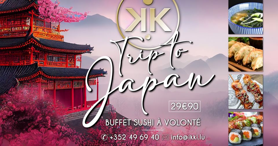 Trip to japan • Buffet Sushi à volonté