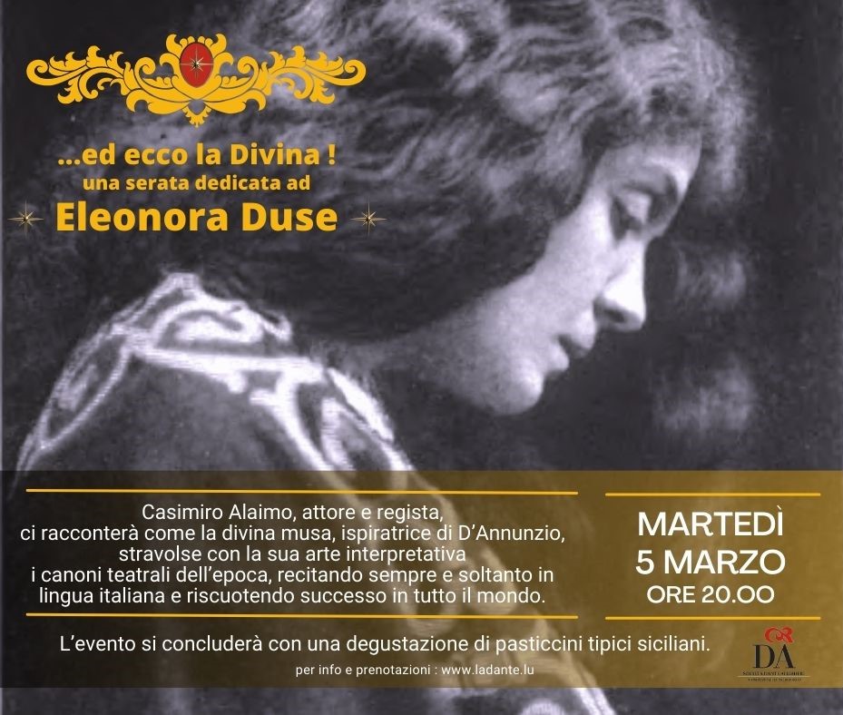 Eleonora Duse, the Divine - theater