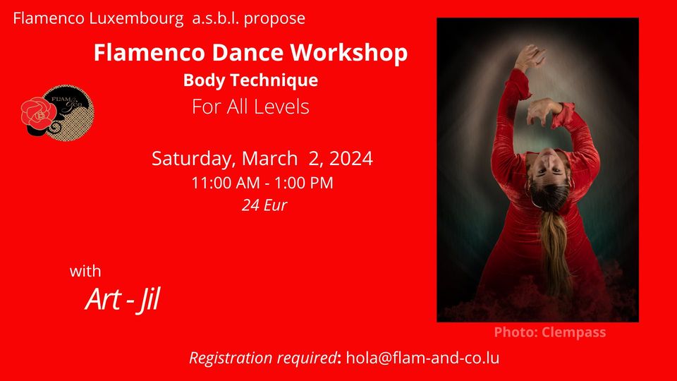 Flamenco dance workshop - Body technique