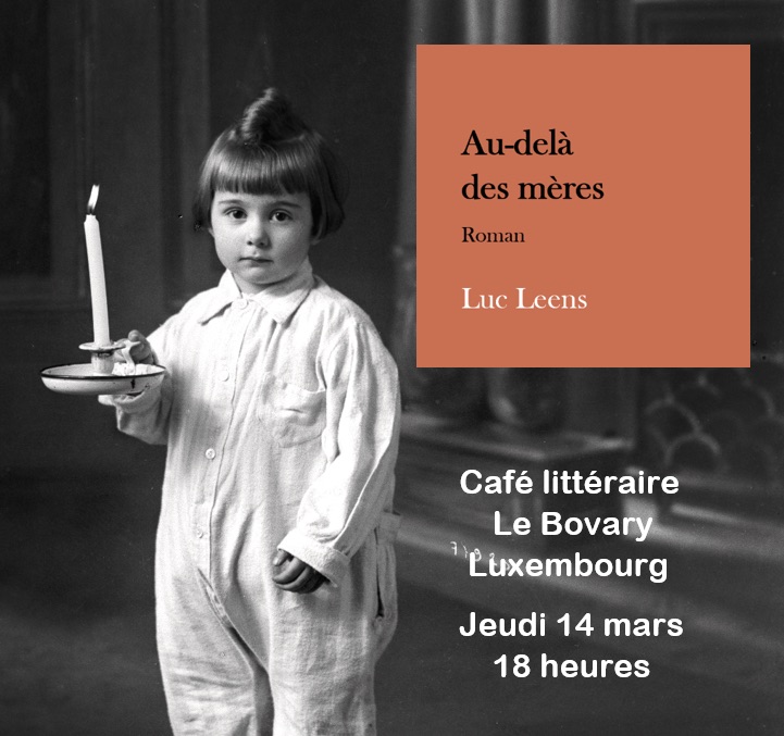 Lecture avec Luc Leens au Café littéraire Le Bovary