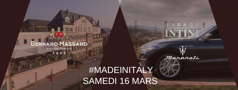 Madeinitaly : Salon Italie by Bernard-Massard  Maserati