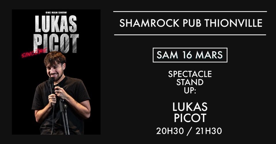 Spectacle stand up : Lukas Picot